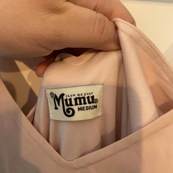 (M) Show Me Your Mumu-  Kendall - Dusty Blush - Picture 11 of 11